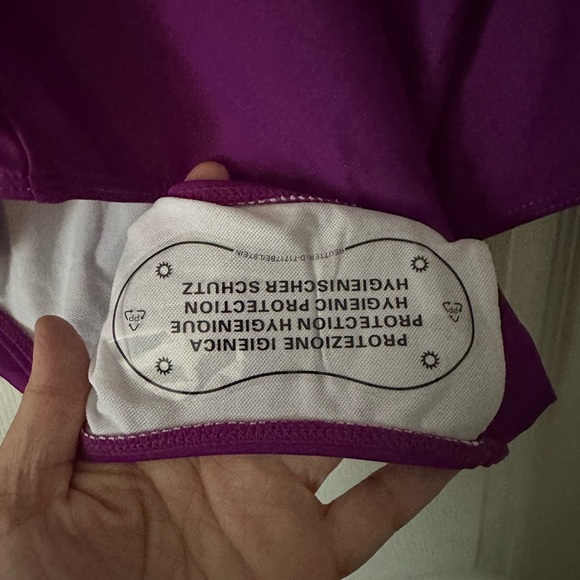 NWT Aqua Eve purple swimsuit - Picture 6 of 7